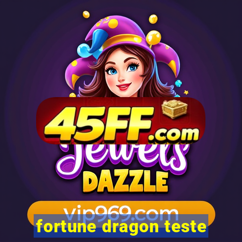 fortune dragon teste